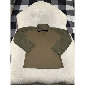 Idogear‎ Tactical Shirt Men's Green Work Military Shirt Size Small